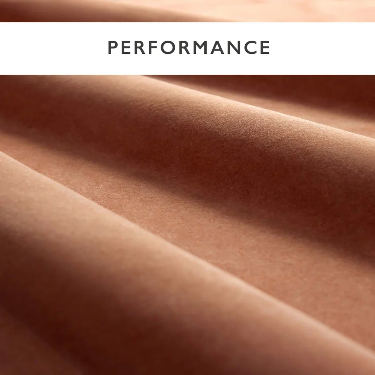 Heatherton Velvet Fabric - Ginger by Heatherton Velvet Fabric from Harlequin Performance Velvet Heatherton collection - orange plain velvet-chenille
