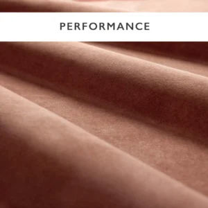 Heatherton Velvet Fabric from Harlequin Performance Velvet Heatherton collection - red plain velvet-chenille