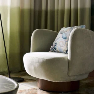 Heatherton Velvet Fabric from Harlequin Performance Velvet Heatherton collection - blue plain velvet-chenille