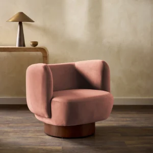 Heatherton Velvet Fabric from Harlequin Performance Velvet Heatherton collection - red plain velvet-chenille