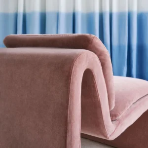 Heatherton Velvet Fabric from Harlequin Performance Velvet Heatherton collection - red plain velvet-chenille