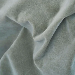 Heatherton Velvet Fabric from Harlequin Performance Velvet Heatherton collection - green plain velvet-chenille