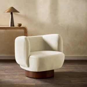 Heatherton Velvet Fabric from Harlequin Performance Velvet Heatherton collection - white plain velvet-chenille