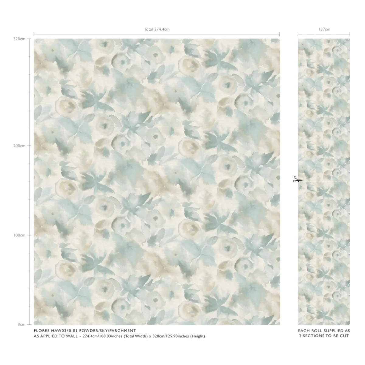 Flores Wallpaper from Harlequin Signature Wallpapers collection - black-grey contemporary