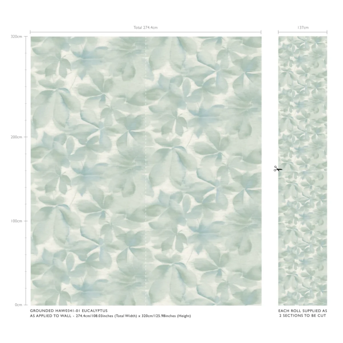 Grounded Wallpaper from Harlequin Signature Wallpapers collection - blue contemporary