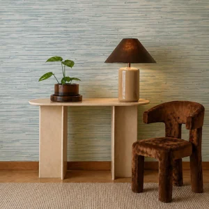 Seri Wallpaper from Harlequin Signature Wallpapers collection - blue contemporary