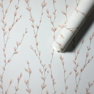 Water Wallpaper from Harlequin Signature Wallpapers collection - pink botanical