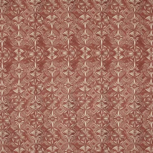Stella Fabric from Prestigious Textiles Revival collection - red misc printed