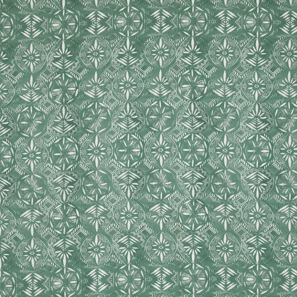 Stella Fabric from Prestigious Textiles Revival collection - green misc printed