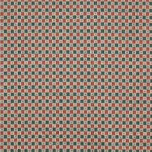 Peggy Fabric from Prestigious Textiles Revival collection - red checked velvet-chenille