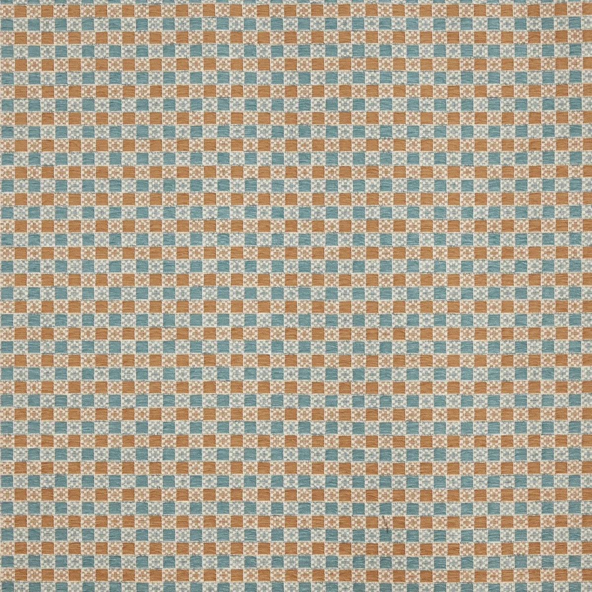 Peggy Fabric - Reef by Peggy Fabric from Prestigious Textiles Revival collection - yellow checked velvet-chenille
