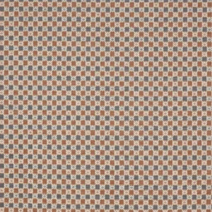 Peggy Fabric from Prestigious Textiles Revival collection - brown checked velvet-chenille