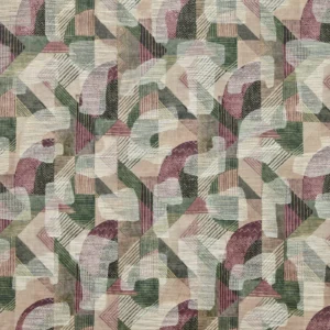 Clifford Fabric from Prestigious Textiles Revival collection - purple contemporary velvet-chenille