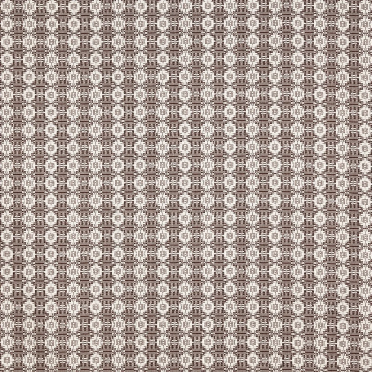 Benedict Fabric from Prestigious Textiles Revival collection - brown spotted jacquard