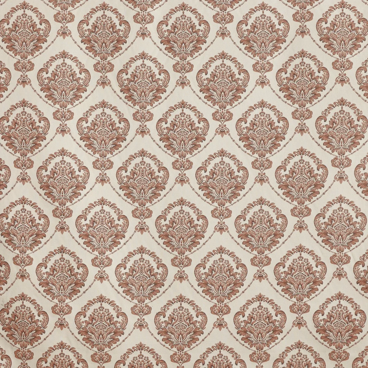Vinci Fabric - Auburn by Vinci Fabric from Prestigious Textiles Florence collection - red traditional jacquard