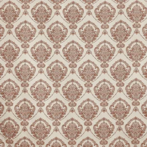 Vinci Fabric from Prestigious Textiles Florence collection - red traditional jacquard