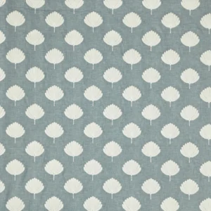 Tavola Fabric from Prestigious Textiles Florence collection - blue spotted embroideried