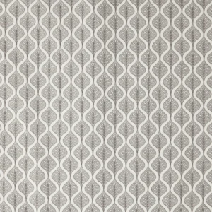 Soffiana Fabric from Prestigious Textiles Florence collection - black-grey geometric embroideried