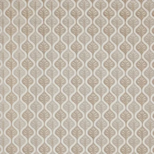 Soffiana Fabric from Prestigious Textiles Florence collection - neutral geometric embroideried