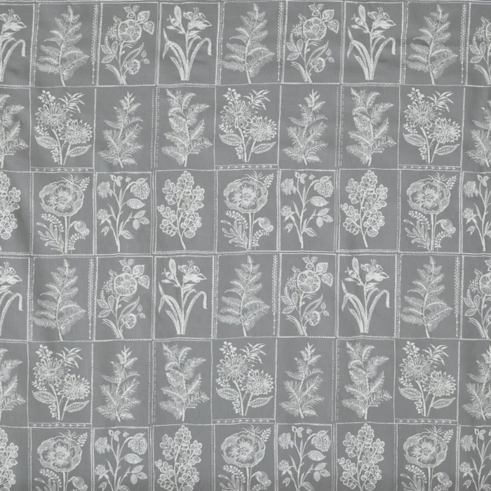 Paperino Fabric - Smoke swatch