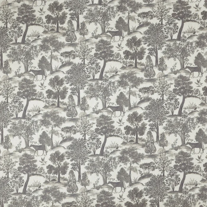 Montelaro Fabric - Smoke swatch