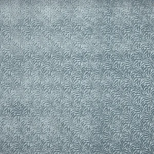 Casini Fabric from Prestigious Textiles Florence collection - blue botanical velvet-chenille