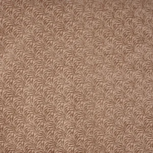 Casini Fabric from Prestigious Textiles Florence collection - brown botanical velvet-chenille