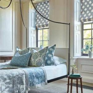 Vinci Fabric from Prestigious Textiles Florence collection - purple traditional jacquard
