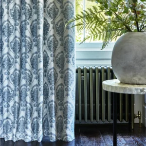 Vinci Fabric from Prestigious Textiles Florence collection - purple traditional jacquard