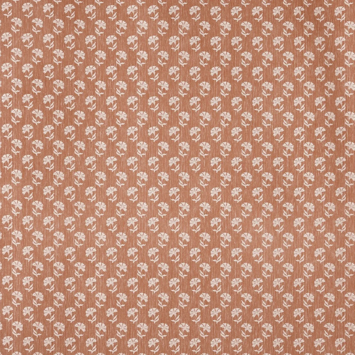 Hyacinth Fabric - Autumn by Hyacinth Fabric from Prestigious Textiles Cottage Charm collection - orange spotted jacquard