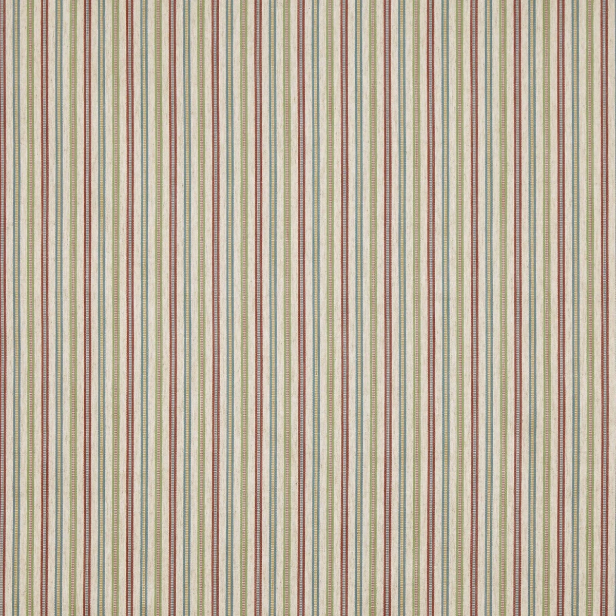 Bilberry Fabric - Summer by Bilberry Fabric from Prestigious Textiles Cottage Charm collection - multicolour striped woven