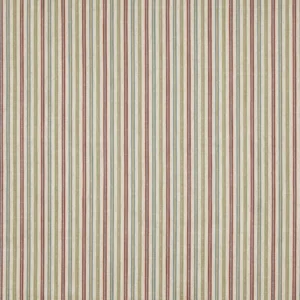 Bilberry Fabric from Prestigious Textiles Cottage Charm collection - multicolour striped woven
