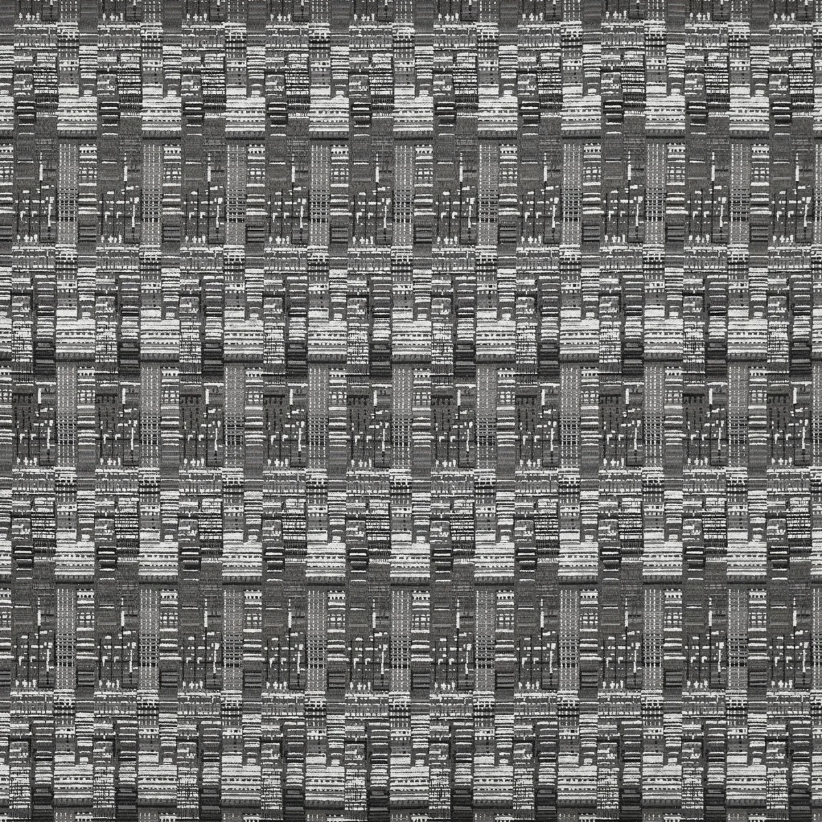 Pankhurst Fabric - Slate by Pankhurst Fabric from Prestigious Textiles Pioneer collection - black-grey misc jacquard