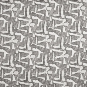 Magellan Fabric from Prestigious Textiles Pioneer collection - black-grey contemporary printed