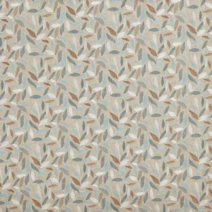 Lawson Fabric from Prestigious Textiles Pioneer collection - blue botanical embroideried