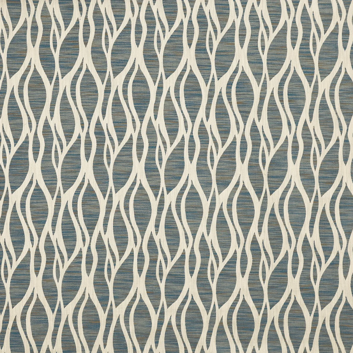 Vespucci Fabric - Lagoon by Vespucci Fabric from Prestigious Textiles Pioneer collection - blue contemporary jacquard