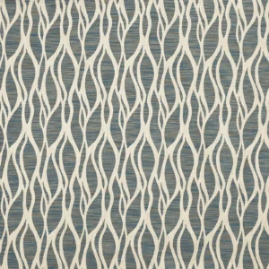 Vespucci Fabric from Prestigious Textiles Pioneer collection - blue contemporary jacquard