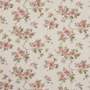 Fleurie Fabric from Warwick Archive Prints collection - yellow botanical printed