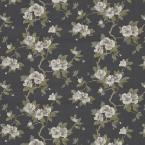 Fleurie Fabric from Warwick Archive Prints collection - yellow botanical printed