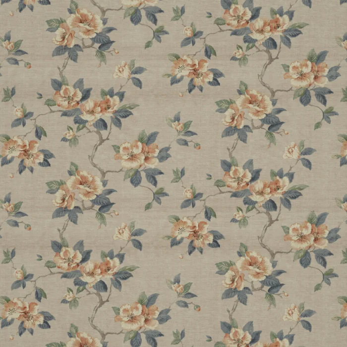 Fleurie Fabric - Apricot swatch