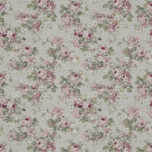 Hawkswick Fabric from Warwick Archive Prints collection - green botanical printed