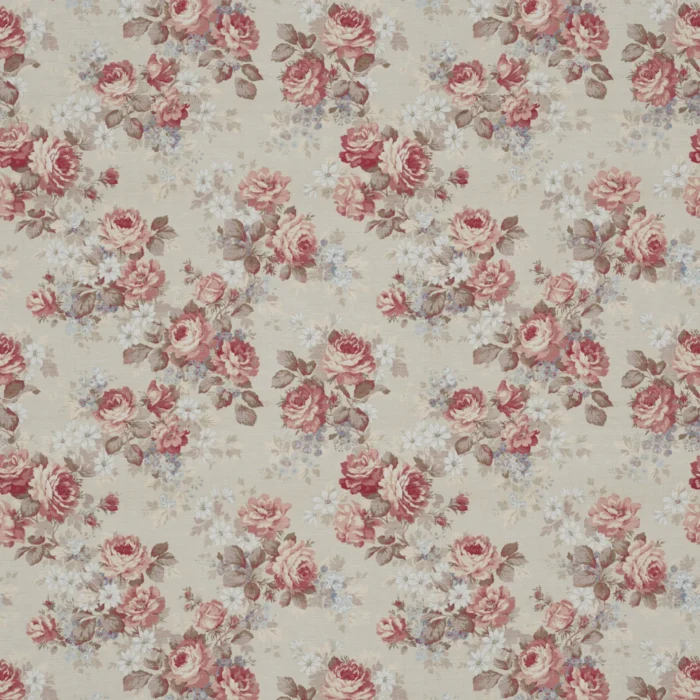 Hawkswick Fabric - Rose swatch