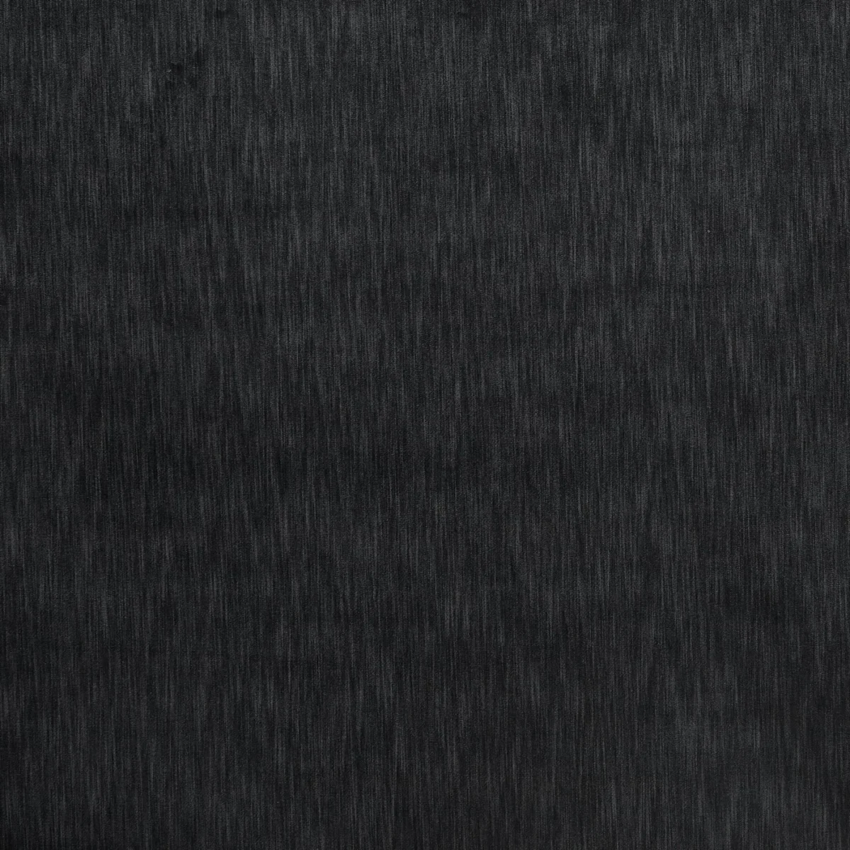 Charlton Fabric - Jet by Charlton Fabric from Prestigious Textiles Charlton collection - black-grey plain velvet-chenille