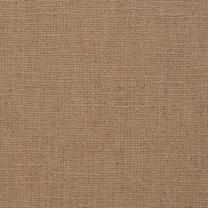 Studio Linen Fabric - Truffle fabric swatch EAGL/STUDITRU
