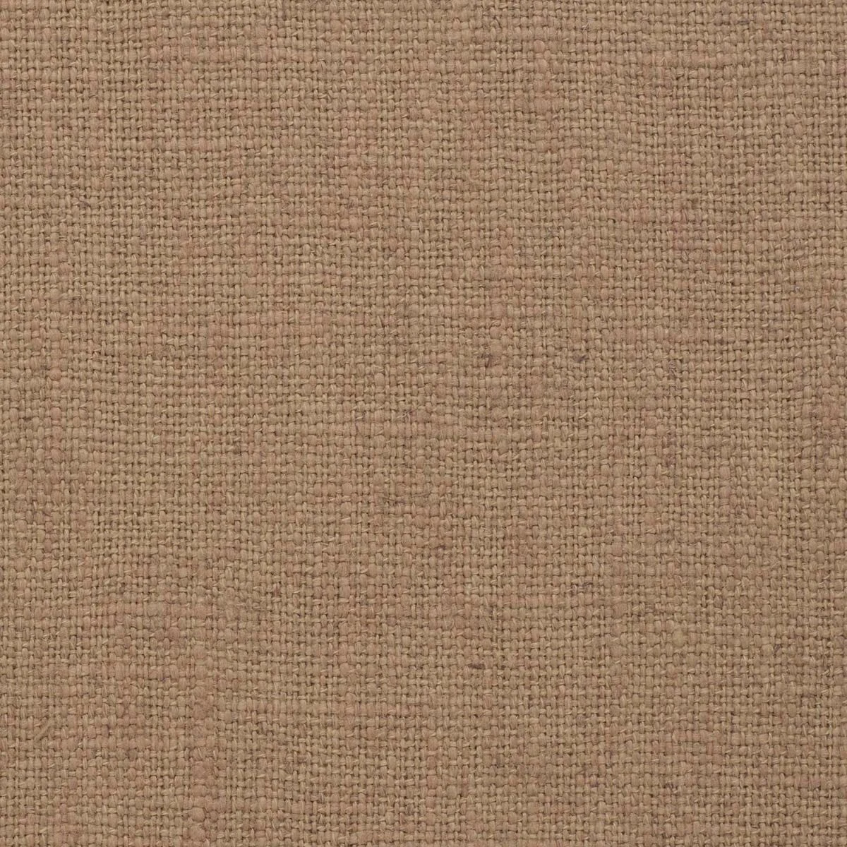 Studio Linen Fabric - Truffle by Studio Linen Fabric from iLiv Studio Linen collection - brown plain woven