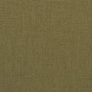 Studio Linen Fabric from iLiv Studio Linen collection - green plain woven
