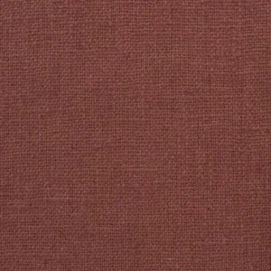 Studio Linen Fabric from iLiv Studio Linen collection - red plain woven