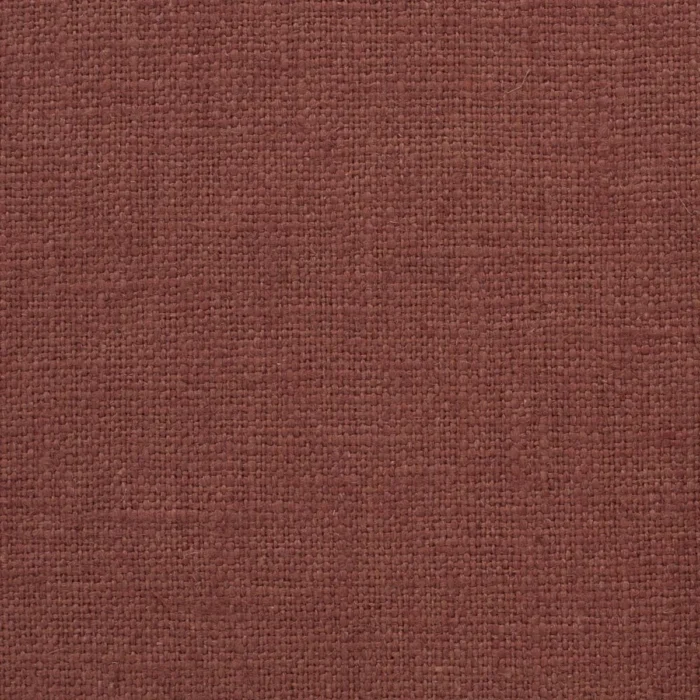 Studio Linen Fabric - Russet fabric swatch EAGL/STUDIRUS