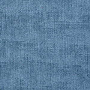 Studio Linen Fabric from iLiv Studio Linen collection - blue plain woven