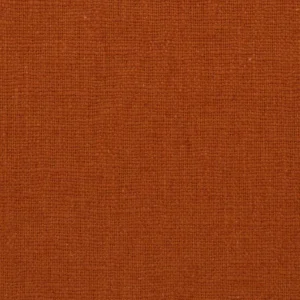 Studio Linen Fabric from iLiv Studio Linen collection - orange plain woven